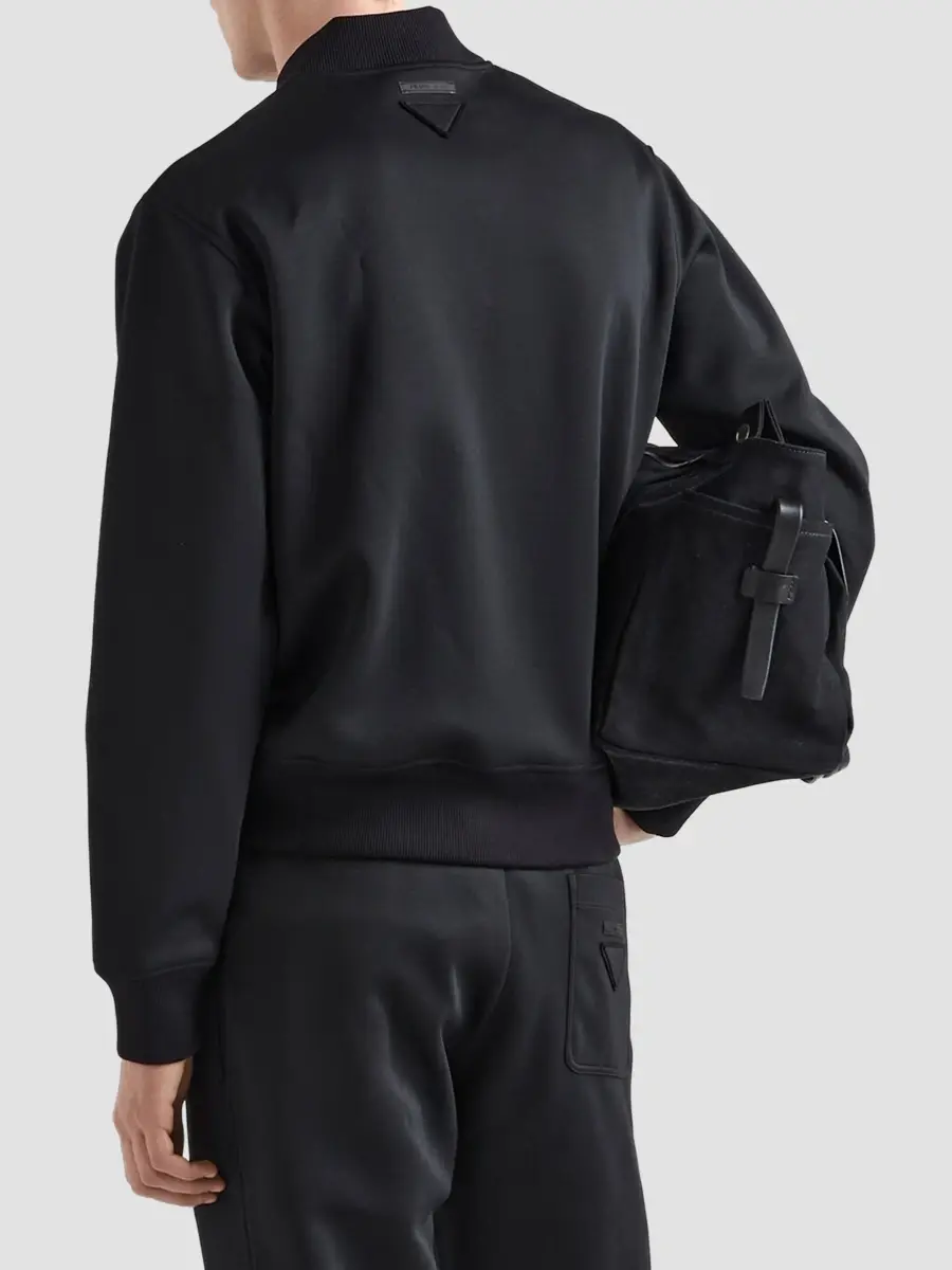 Prada Men's Jersey Blouson Jacket | Thumbnail 5