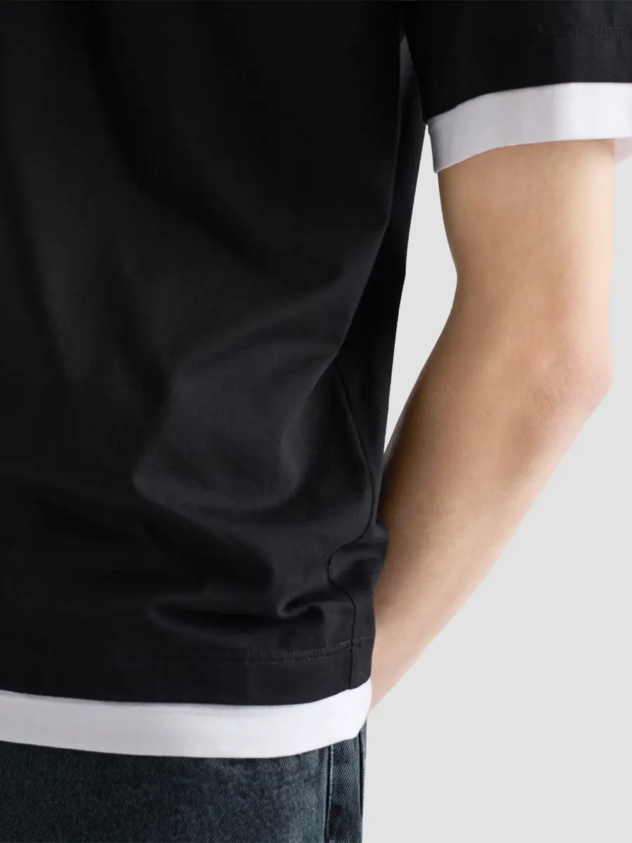 Prada Men's Cotton T-Shirt | Thumbnail 7 Prada Men's Cotton T-Shirt | Thumbnail 7