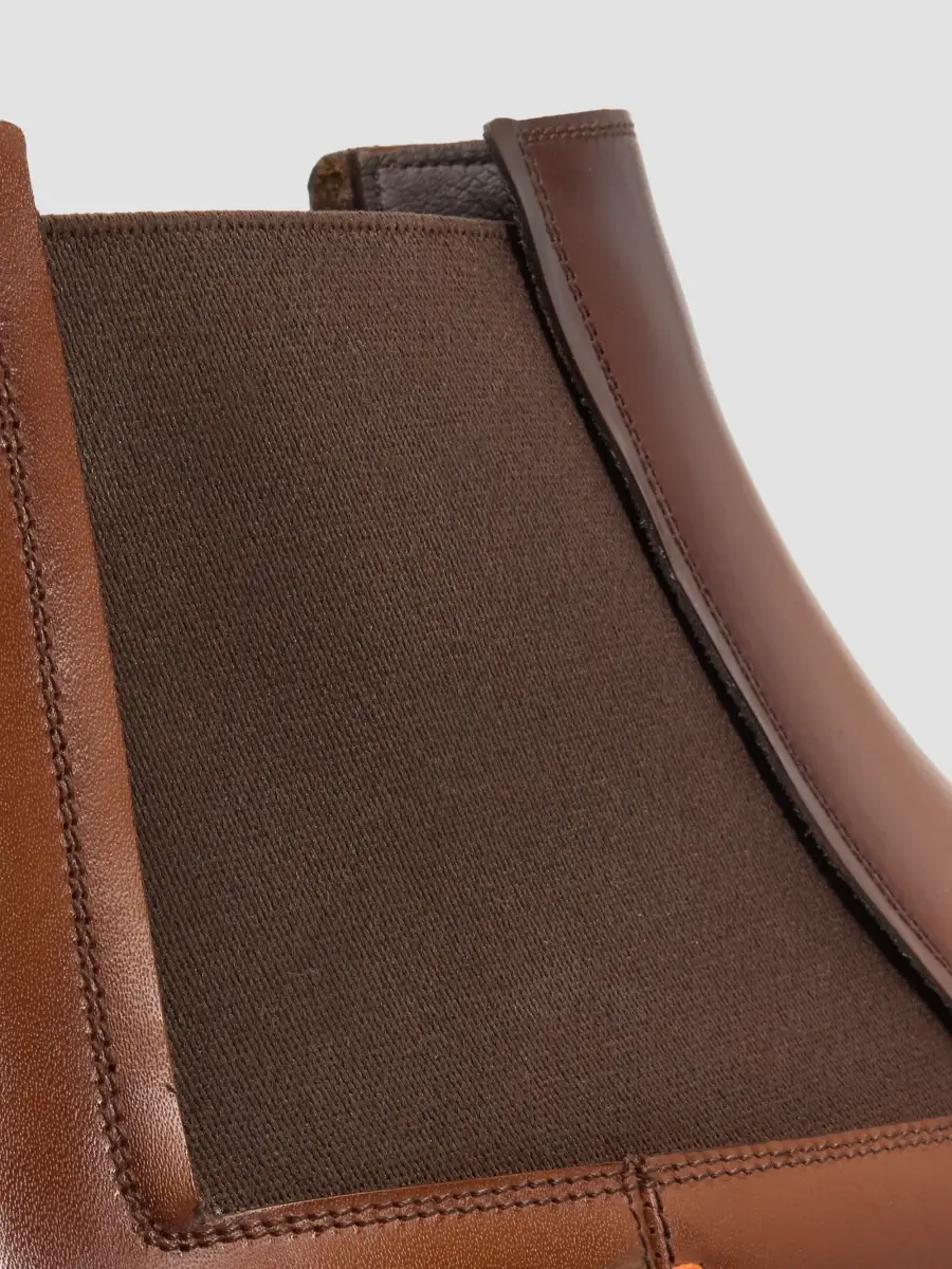 Santoni Men's Easy Nova Leather Chelsea Boots | Thumbnail 3