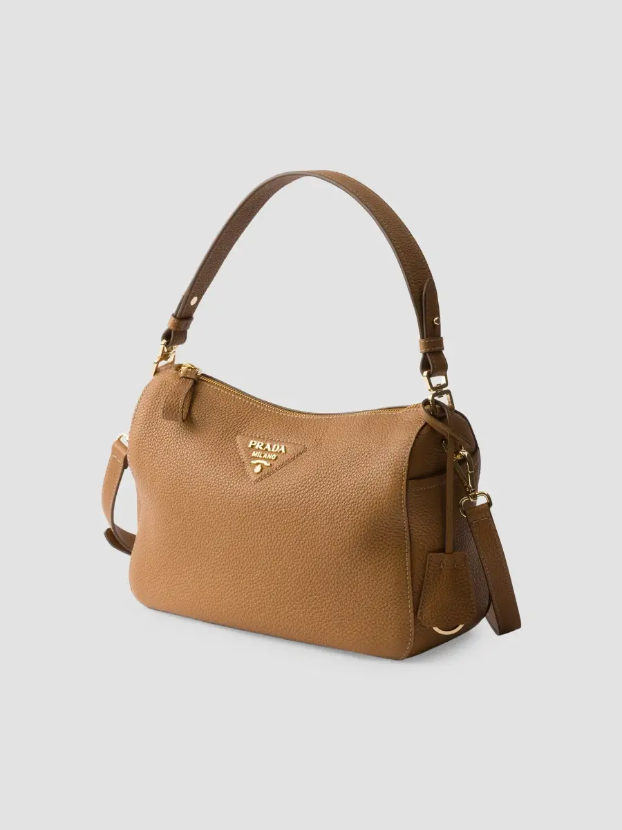 Prada Women's Medium Leather Shoulder Bag | Thumbnail 2 Prada Women's Medium Leather Shoulder Bag | Thumbnail 2