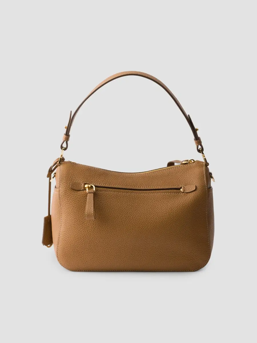 Prada Women's Medium Leather Shoulder Bag | Thumbnail 3 Prada Women's Medium Leather Shoulder Bag | Thumbnail 3