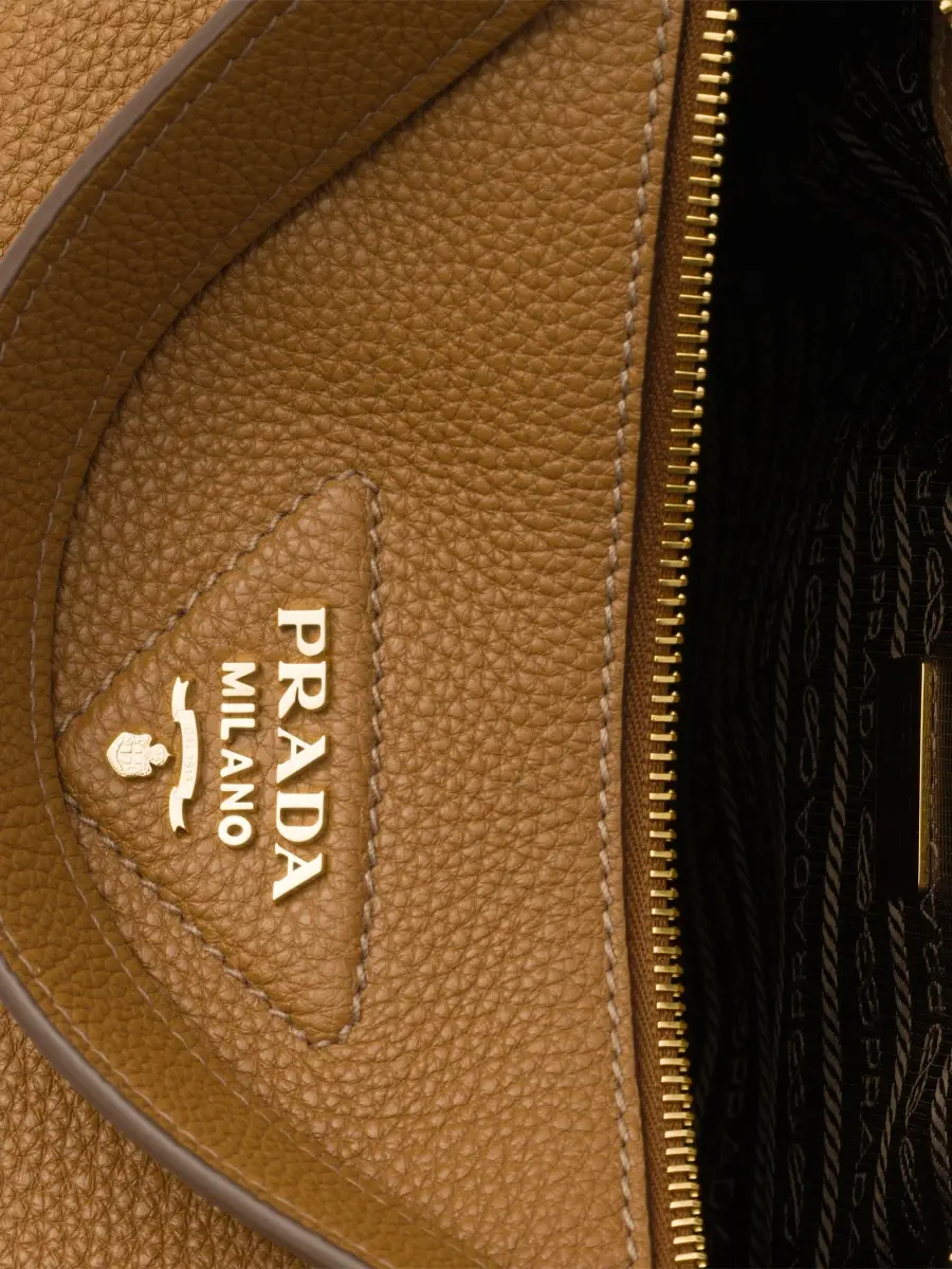 Prada Women's Medium Leather Shoulder Bag | Thumbnail 4 Prada Women's Medium Leather Shoulder Bag | Thumbnail 4