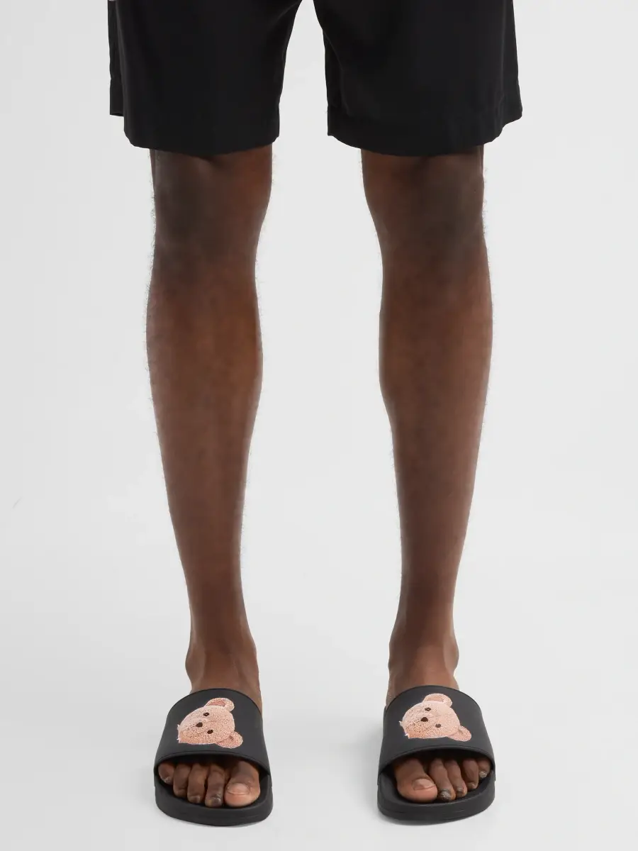 Palm Angels Men's Teddy Slide Sandals | Thumbnail 2 Palm Angels Men's Teddy Slide Sandals | Thumbnail 2