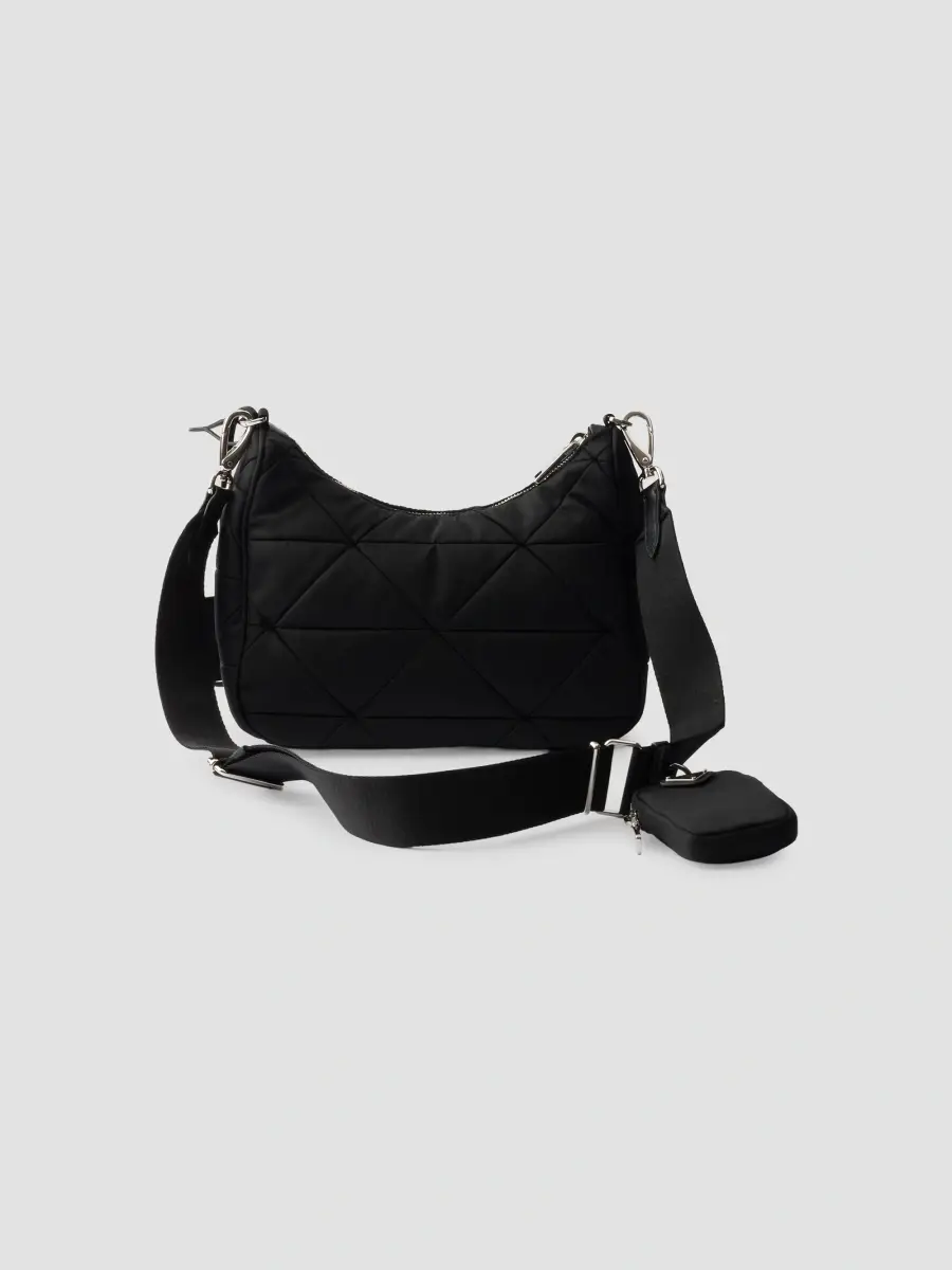 Prada Women's Quilted Re-Nylon Shoulder Bag | Thumbnail 3