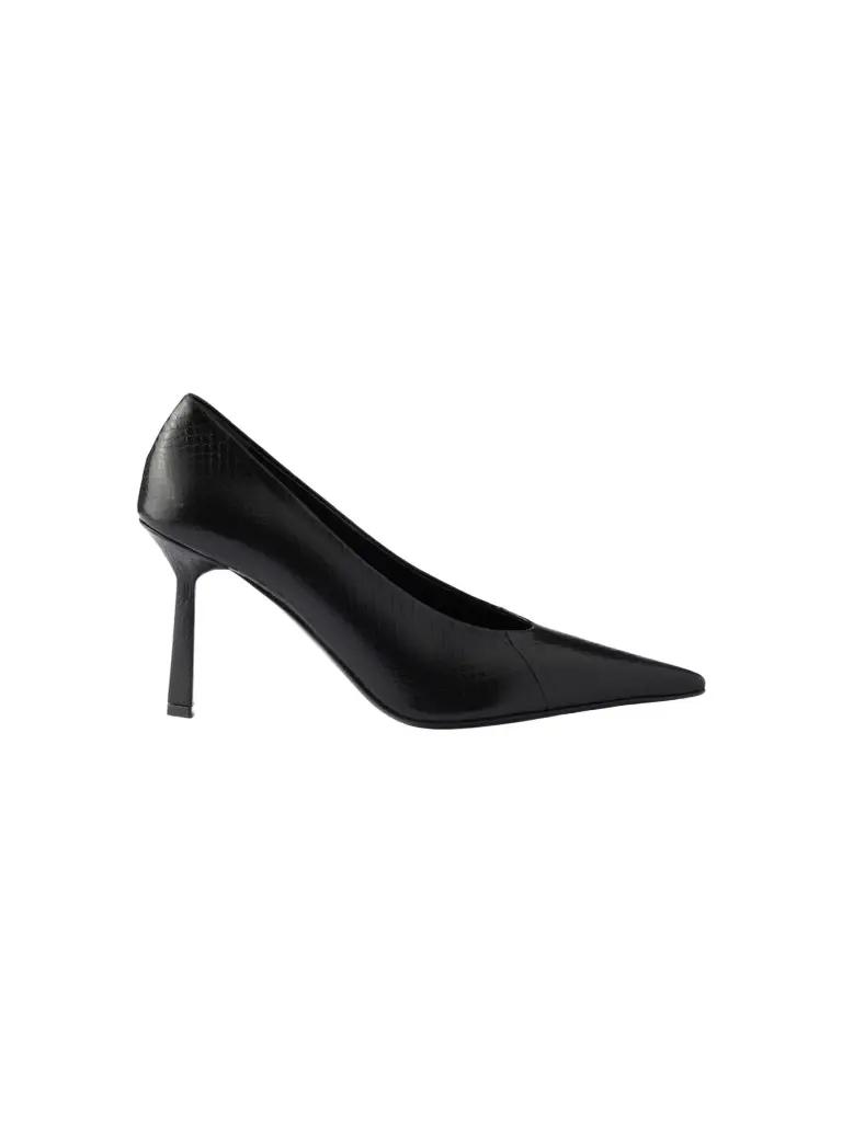 Prada Women's Ayers Leather Pointy Toe Pumps
