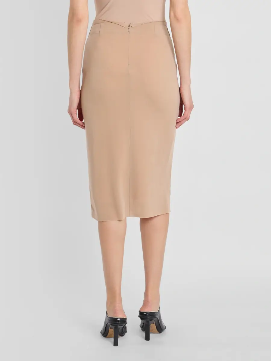 Maison Margiela Women's Fusion Jersey Midi Skirt | Thumbnail 3 Maison Margiela Women's Fusion Jersey Midi Skirt | Thumbnail 3