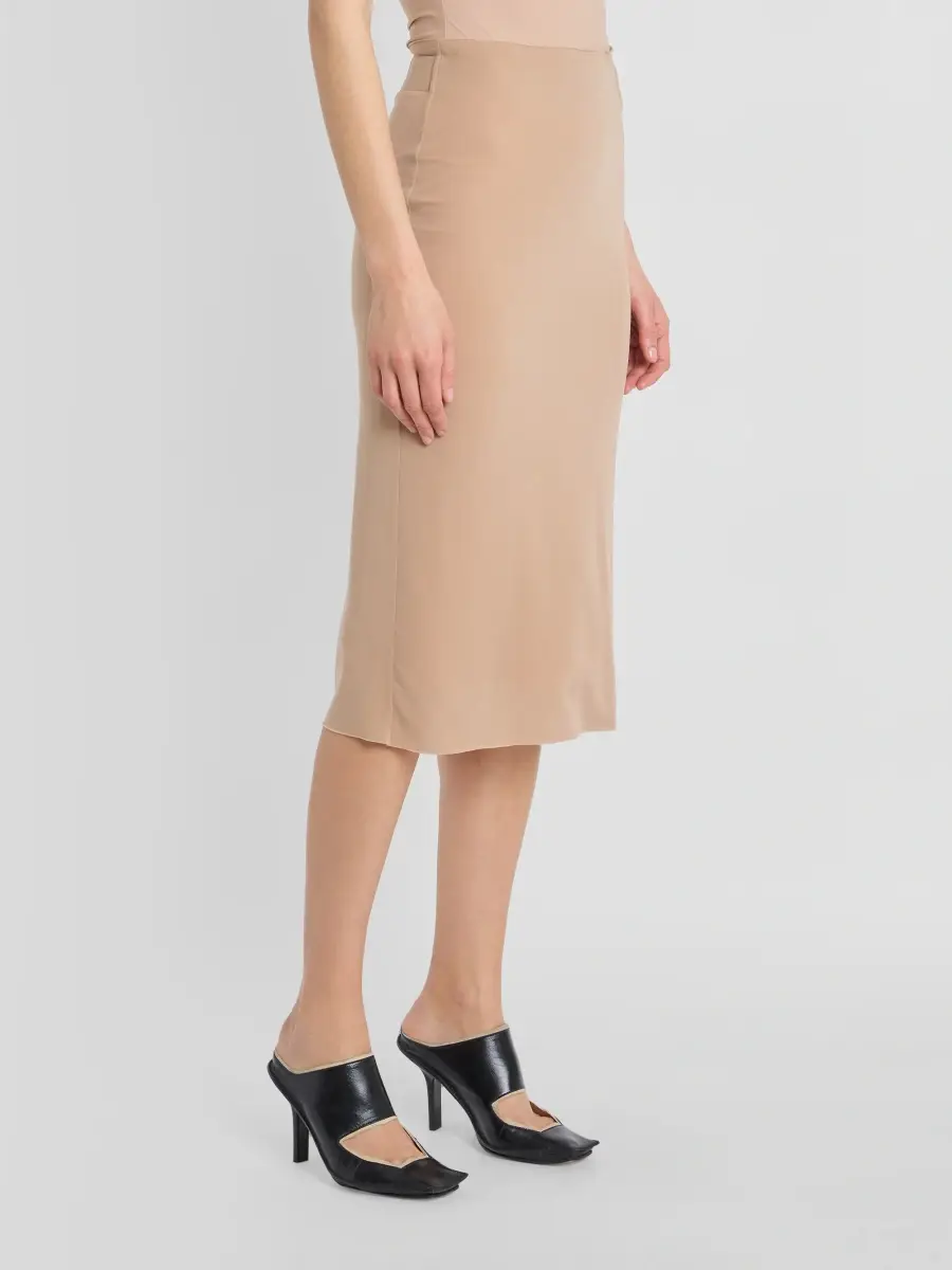 Maison Margiela Women's Fusion Jersey Midi Skirt | Thumbnail 4 Maison Margiela Women's Fusion Jersey Midi Skirt | Thumbnail 4