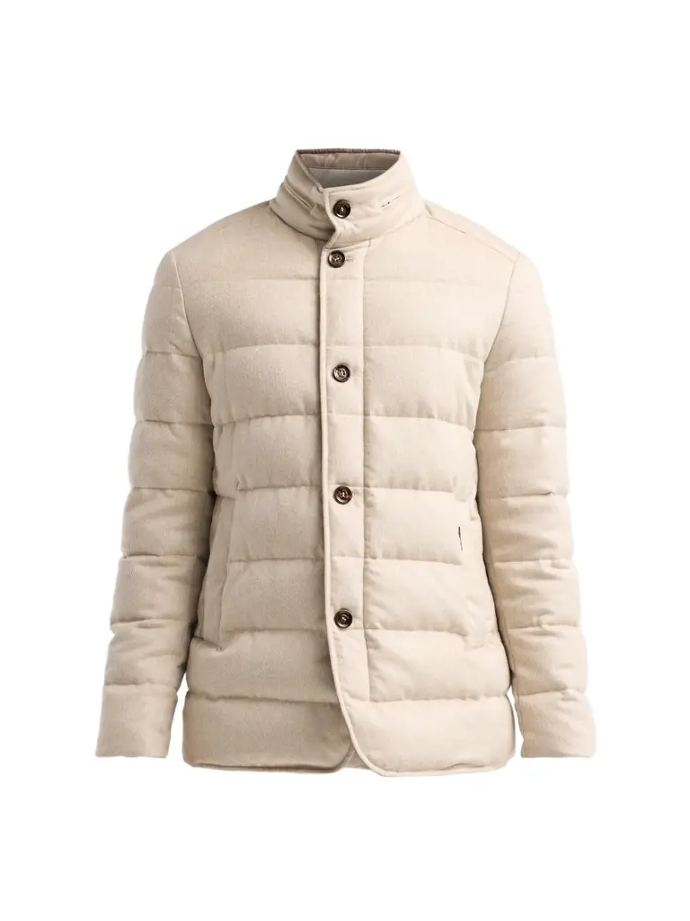 Moorer Men's Nolde Quilted Wool-Cashmere-Blend Jacket