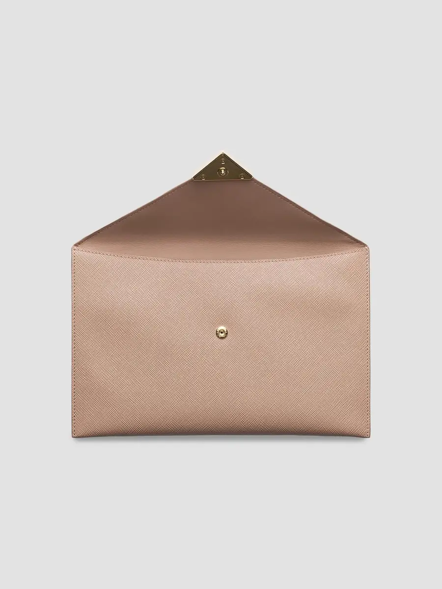 Prada Women's Saffiano Leather Envelope Clutch | Thumbnail 2 Prada Women's Saffiano Leather Envelope Clutch | Thumbnail 2