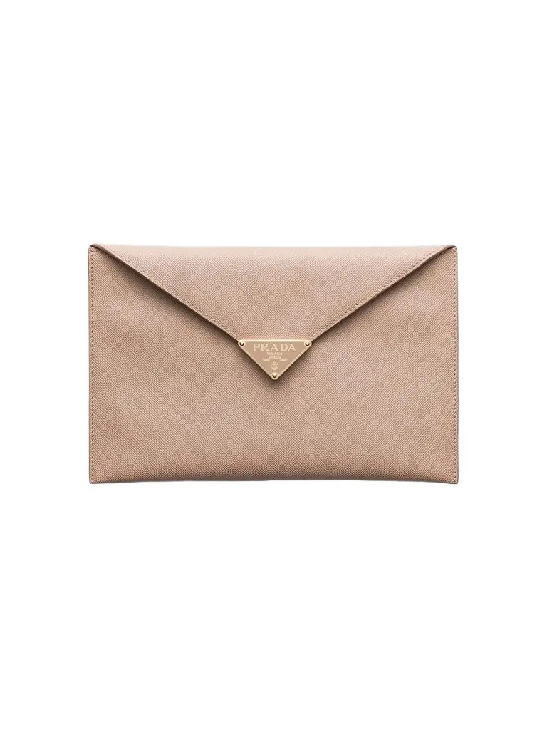 Women's Saffiano Leather Envelope Clutch Women's Saffiano Leather Envelope Clutch