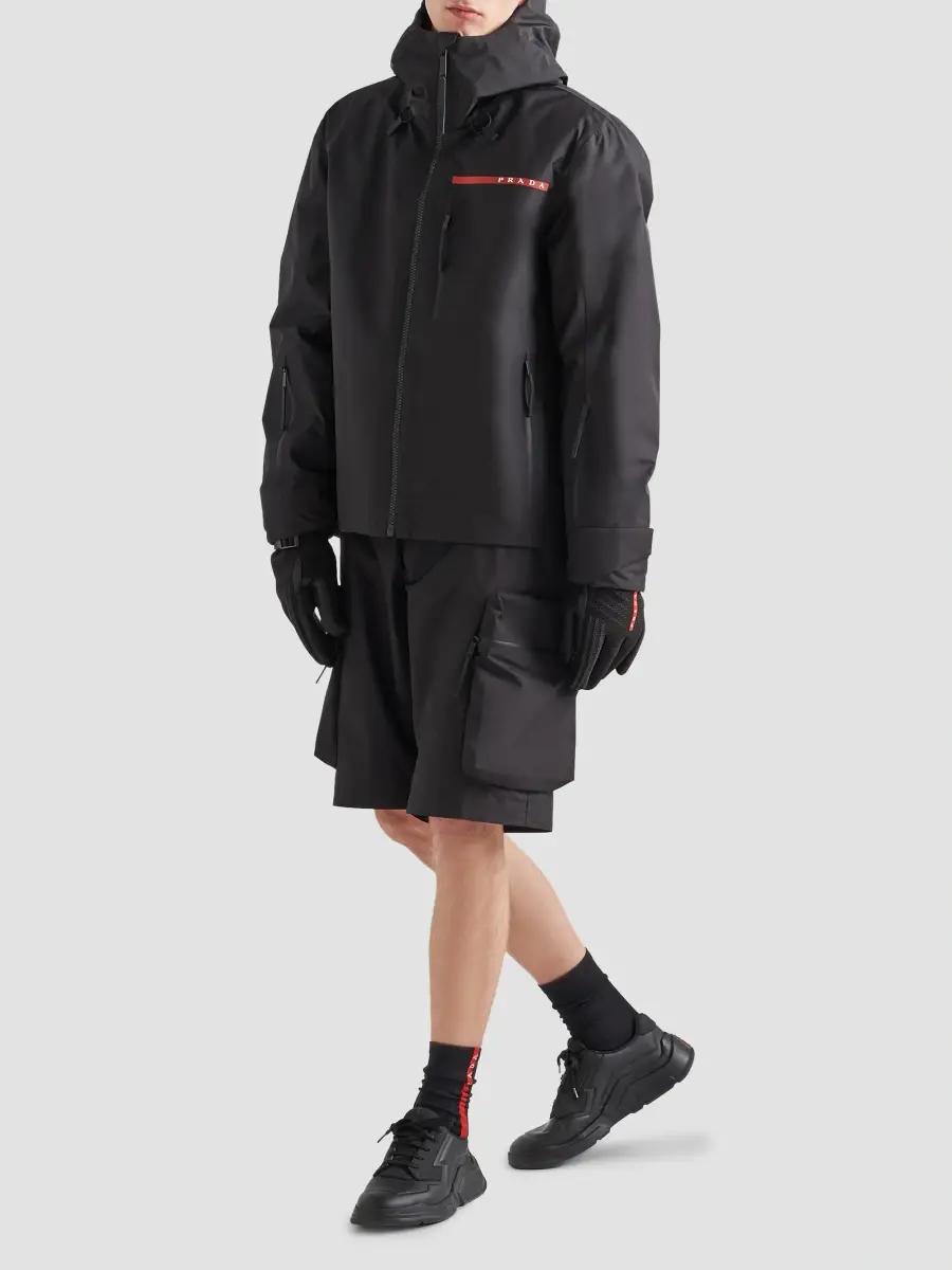 Prada Men's Extreme-Tex Blouson Jacket | Thumbnail 2 Prada Men's Extreme-Tex Blouson Jacket | Thumbnail 2