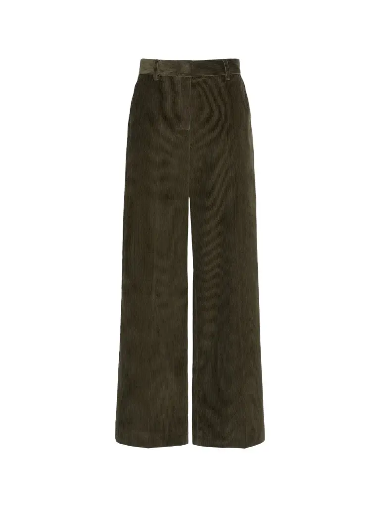 Women's Cotton Velvet Wide Trousers Women's Cotton Velvet Wide Trousers