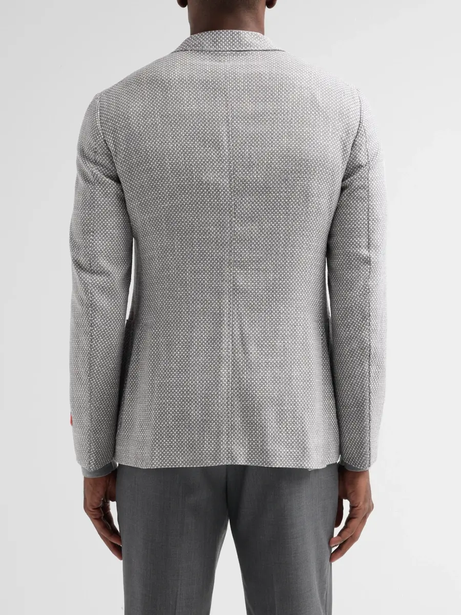 Isaia Men's Textured Birdseye Sport Coat | Thumbnail 3 Isaia Men's Textured Birdseye Sport Coat | Thumbnail 3