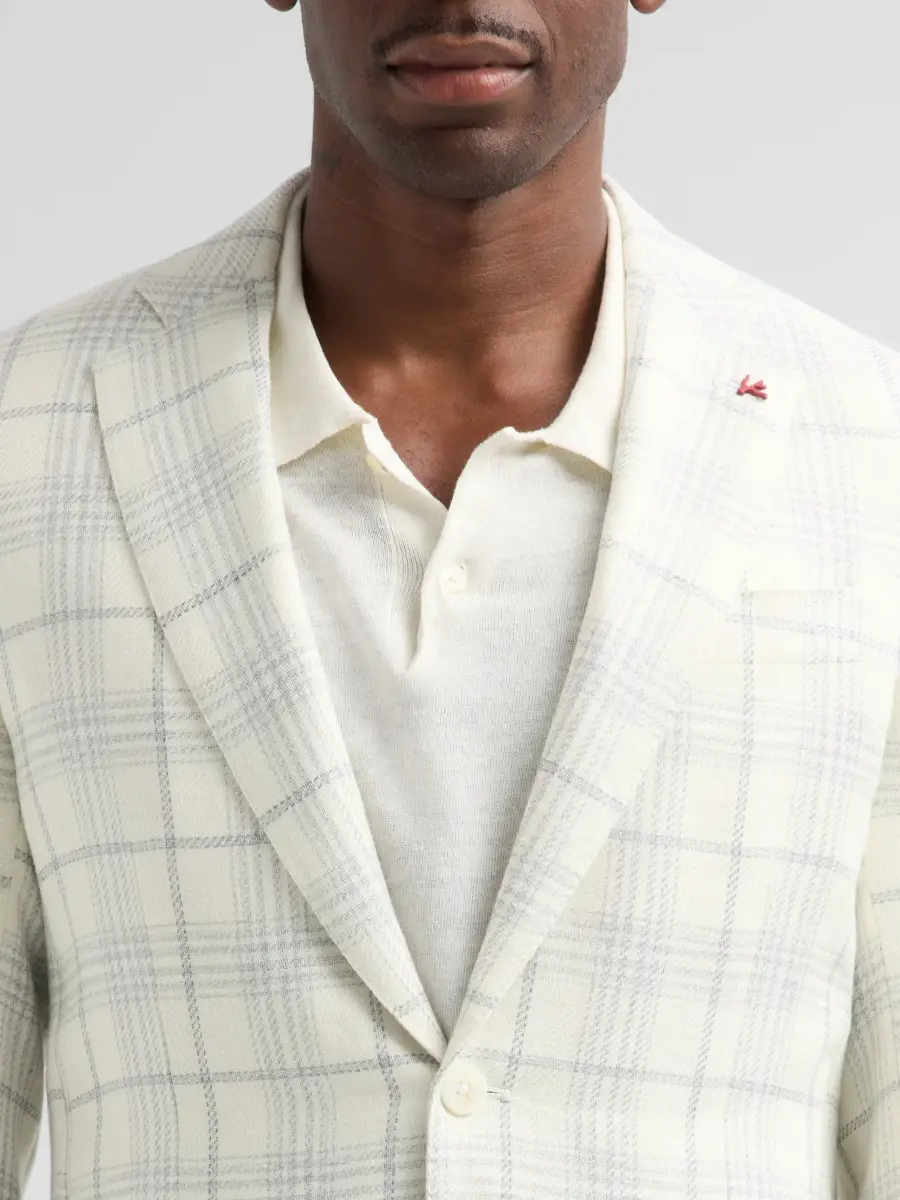 Isaia Men's Tela Grossa Plaid Sport Coat | Thumbnail 5 Isaia Men's Tela Grossa Plaid Sport Coat | Thumbnail 5