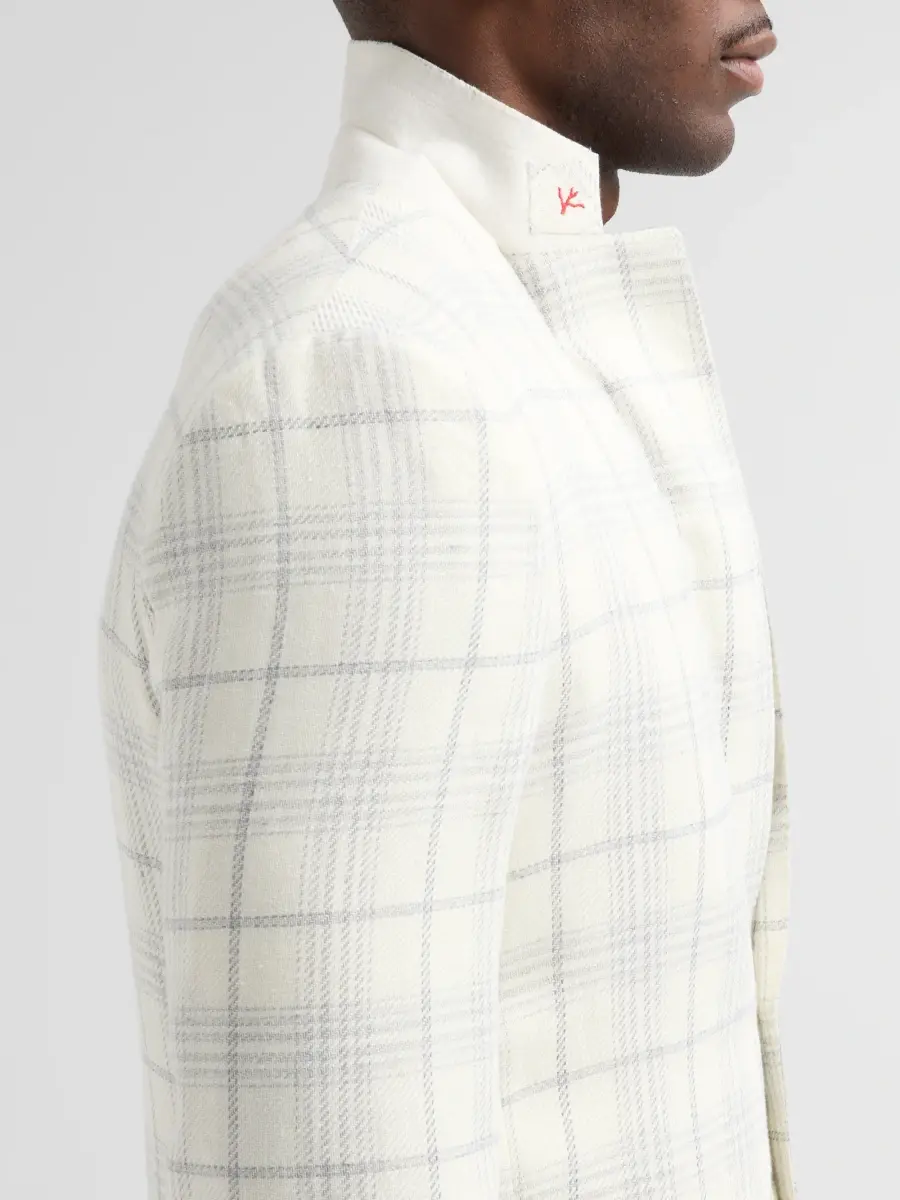 Isaia Men's Tela Grossa Plaid Sport Coat | Thumbnail 7 Isaia Men's Tela Grossa Plaid Sport Coat | Thumbnail 7