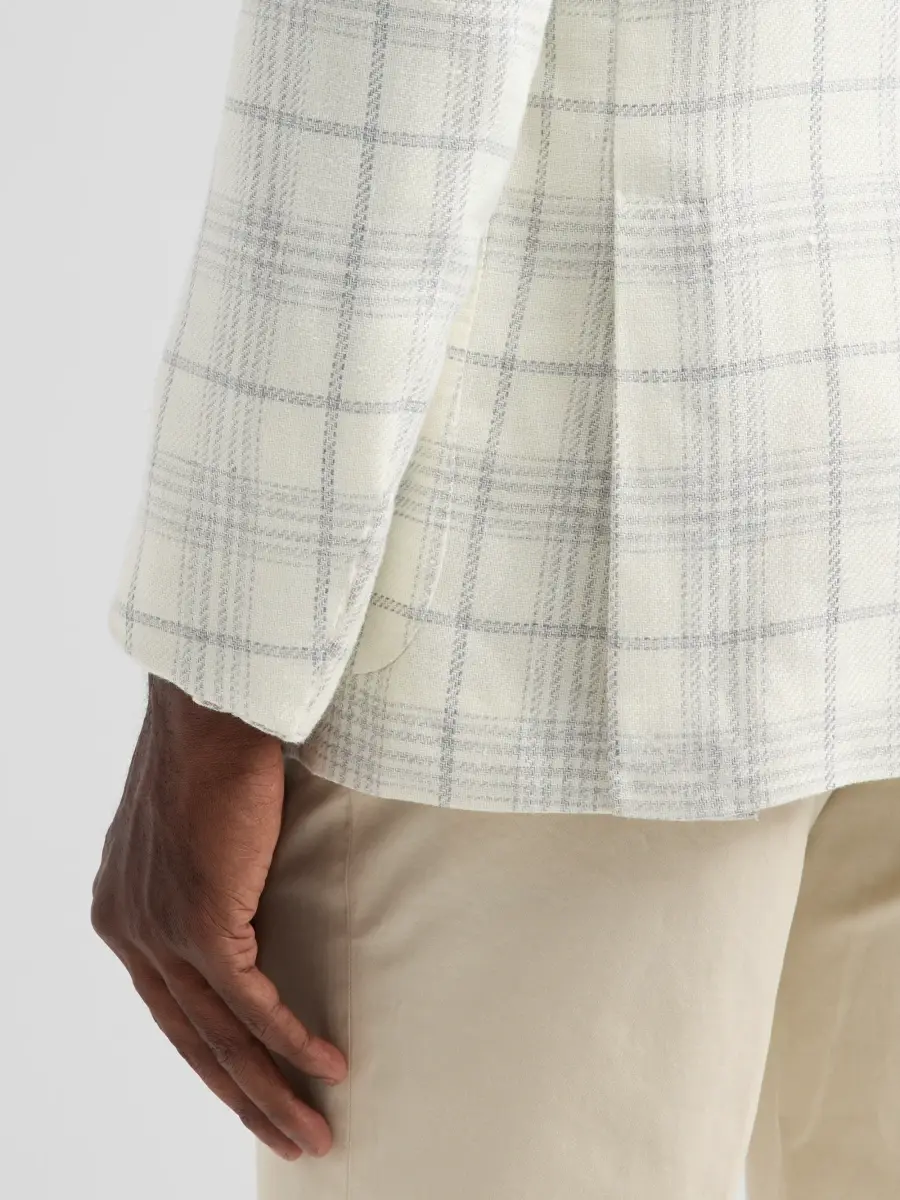 Isaia Men's Tela Grossa Plaid Sport Coat | Thumbnail 8 Isaia Men's Tela Grossa Plaid Sport Coat | Thumbnail 8
