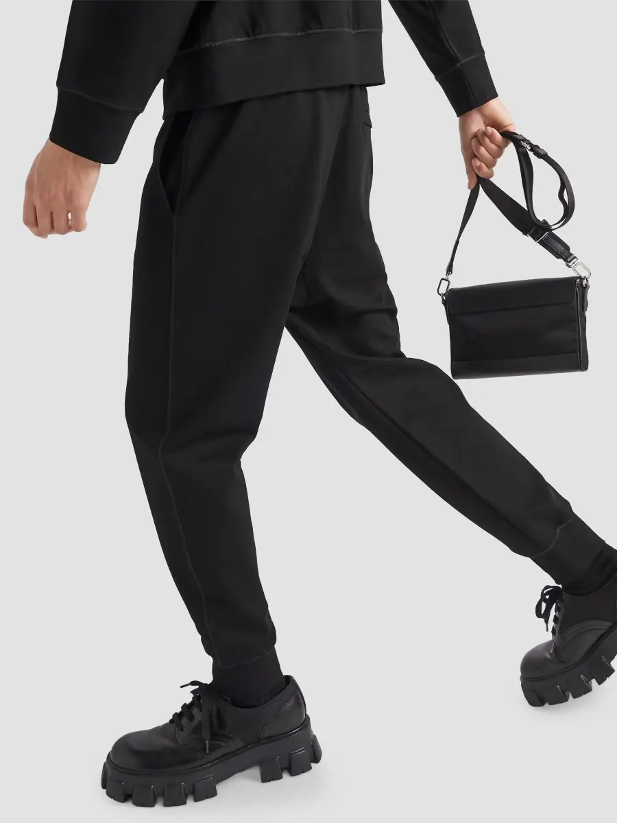 Prada Men's Technical Fleece Pants | Thumbnail 6 Prada Men's Technical Fleece Pants | Thumbnail 6