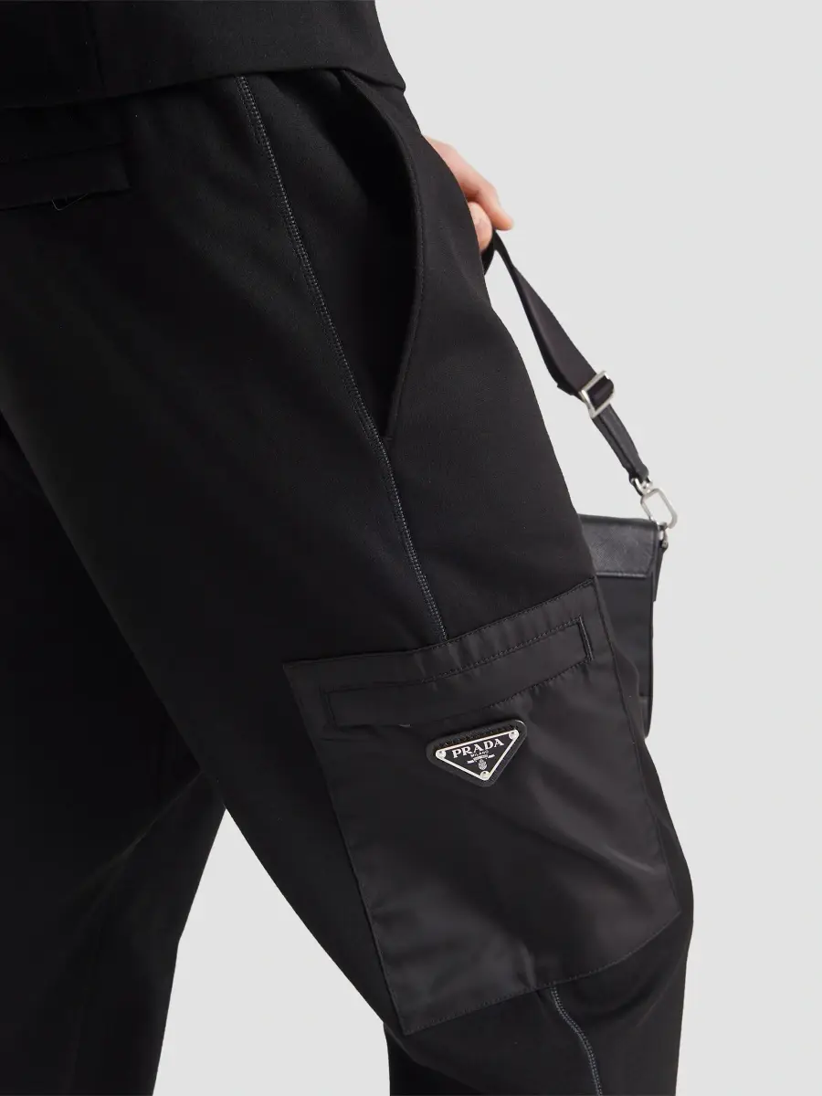 Prada Men's Technical Fleece Pants | Thumbnail 7 Prada Men's Technical Fleece Pants | Thumbnail 7