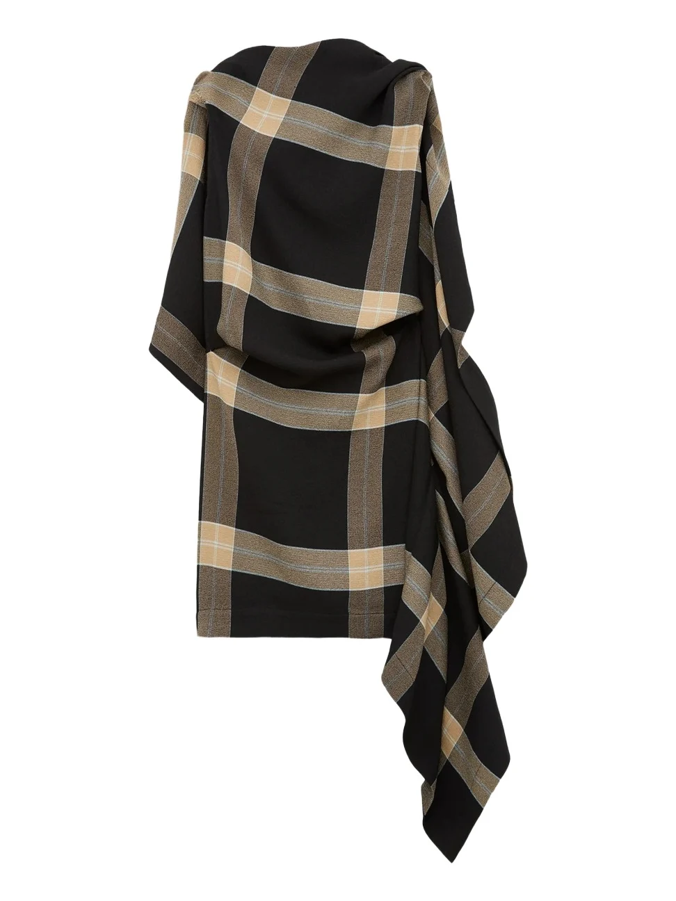 Loewe Women's Check Tieneck Minidress