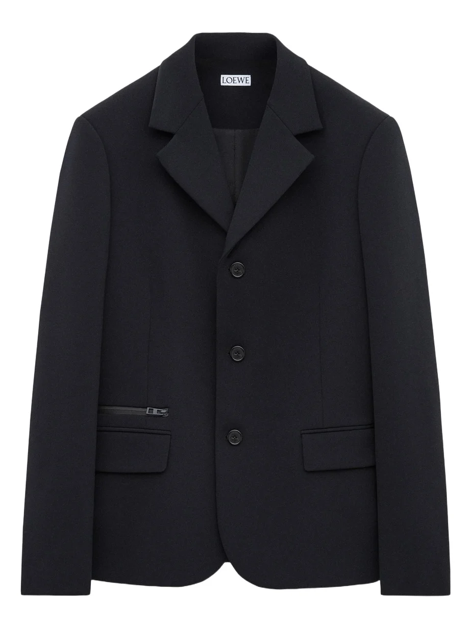 Loewe Men's Single-Breasted Blazer Jacket