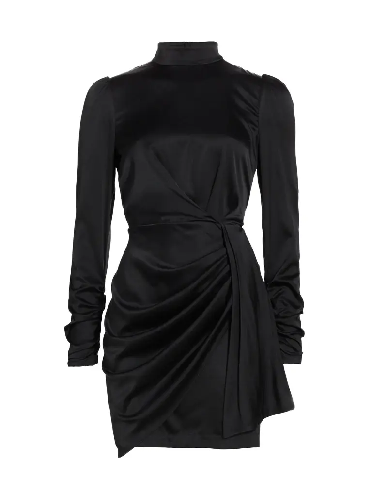 Zimmermann Women's Draped Silk Minidress