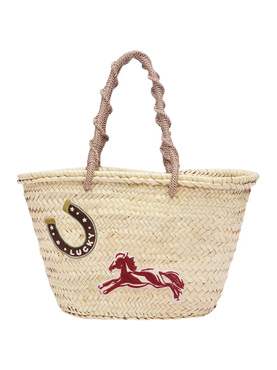 ALÉMAIS Women's Ace Midi Macrame Tote Bag