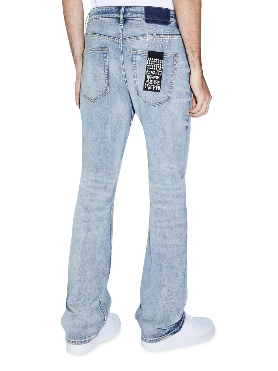 Ksubi Men's Bronko Flared Five-Pocket Jeans | Thumbnail 3 Ksubi Men's Bronko Flared Five-Pocket Jeans | Thumbnail 3