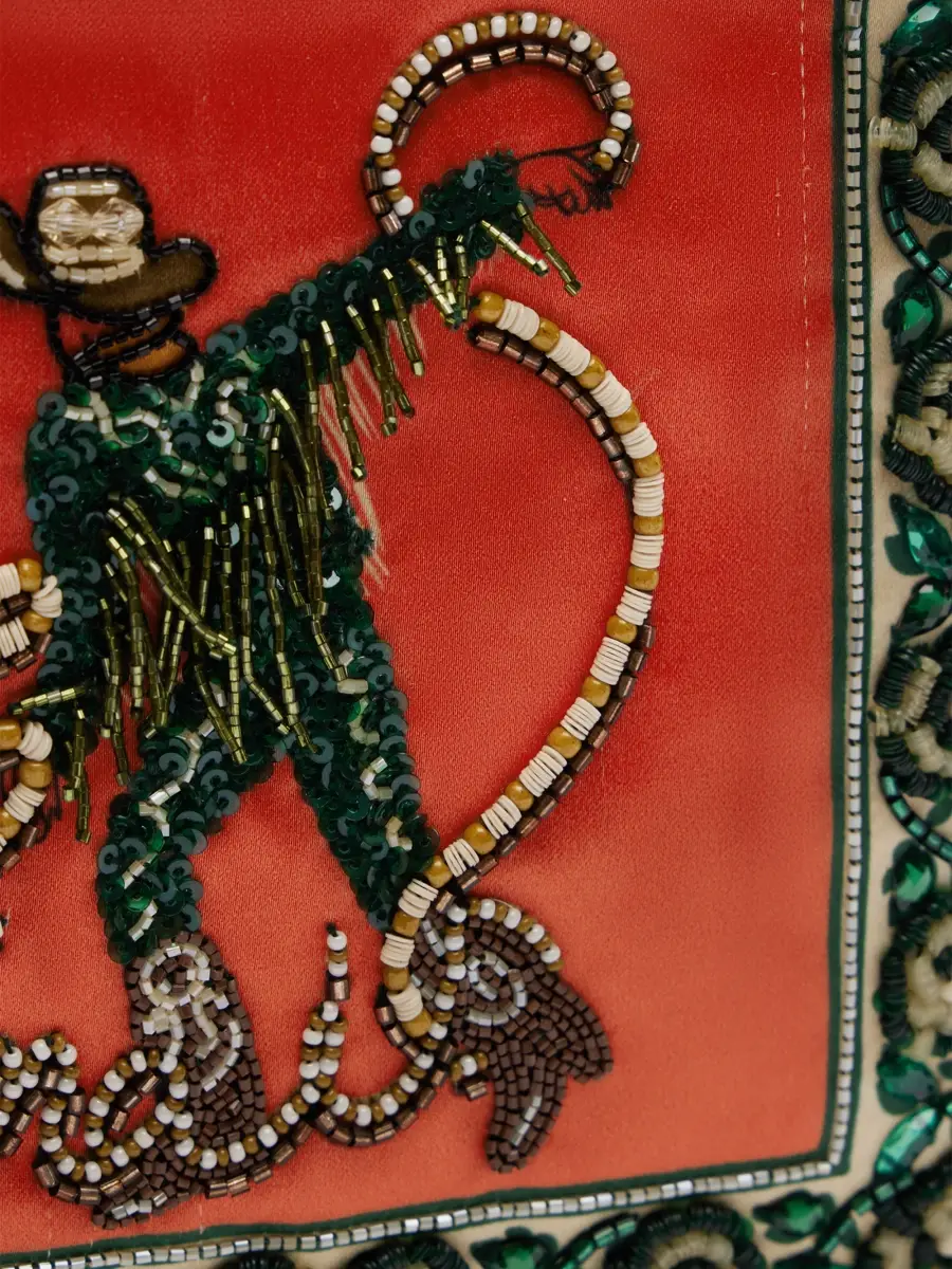 ALÉMAIS Women's Ace Cowboy Embellished Clutch | Thumbnail 4 ALÉMAIS Women's Ace Cowboy Embellished Clutch | Thumbnail 4
