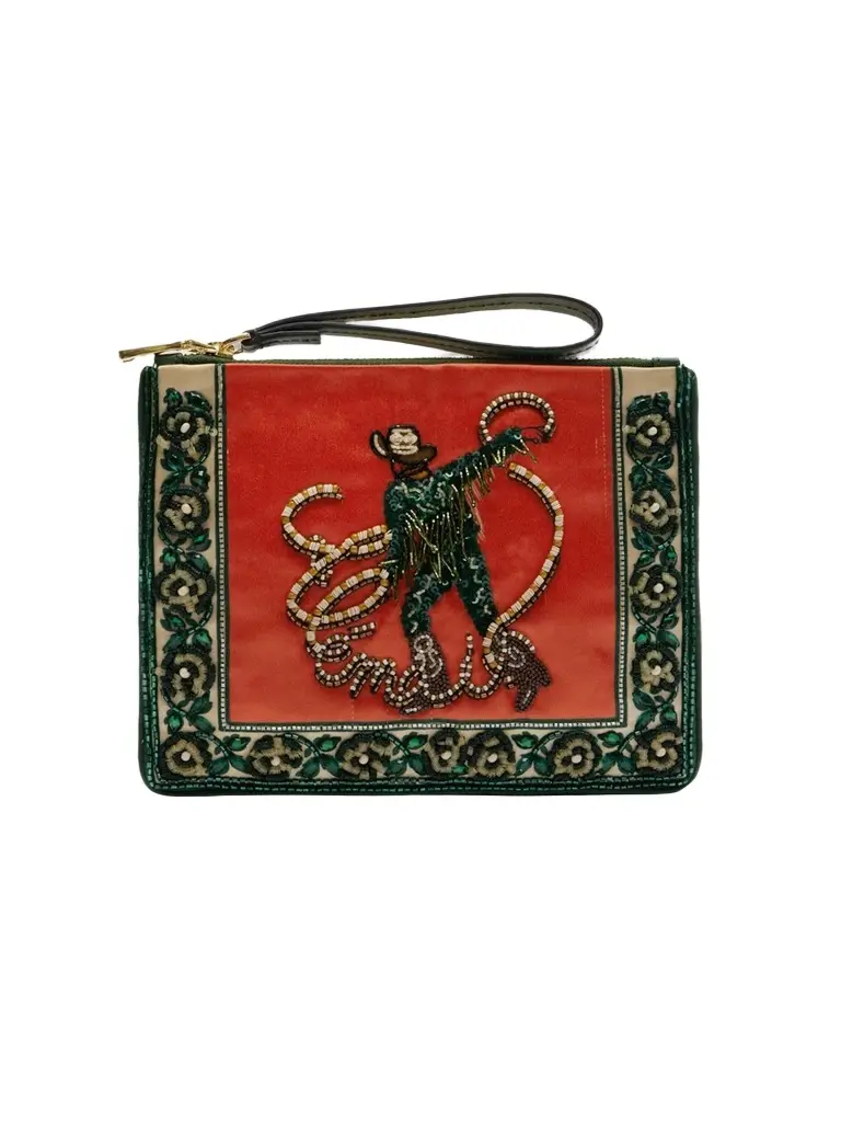 Women's Ace Cowboy Embellished Clutch Women's Ace Cowboy Embellished Clutch