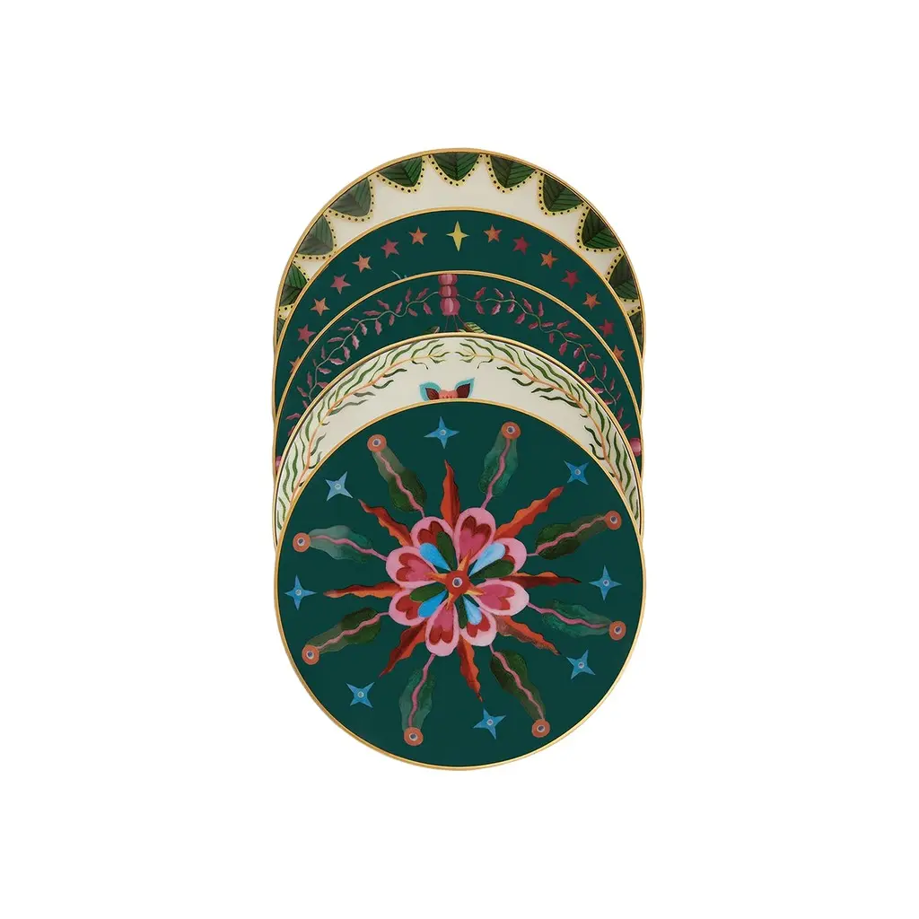 La Double J Mini Plates Set of 5