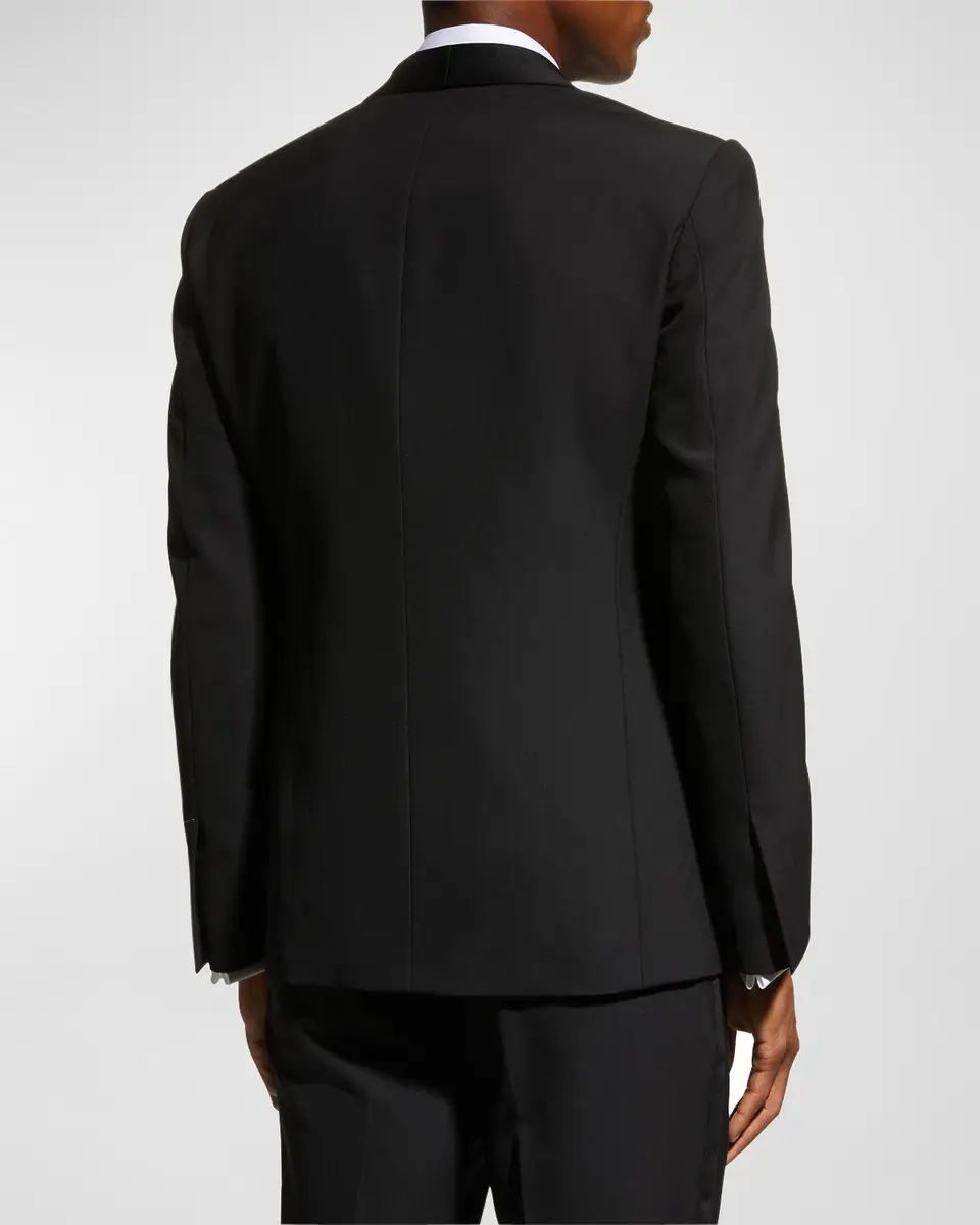 Ralph Lauren Purple Label Men's Gregory Wool Barathea Shawl Tuxedo | Thumbnail 7