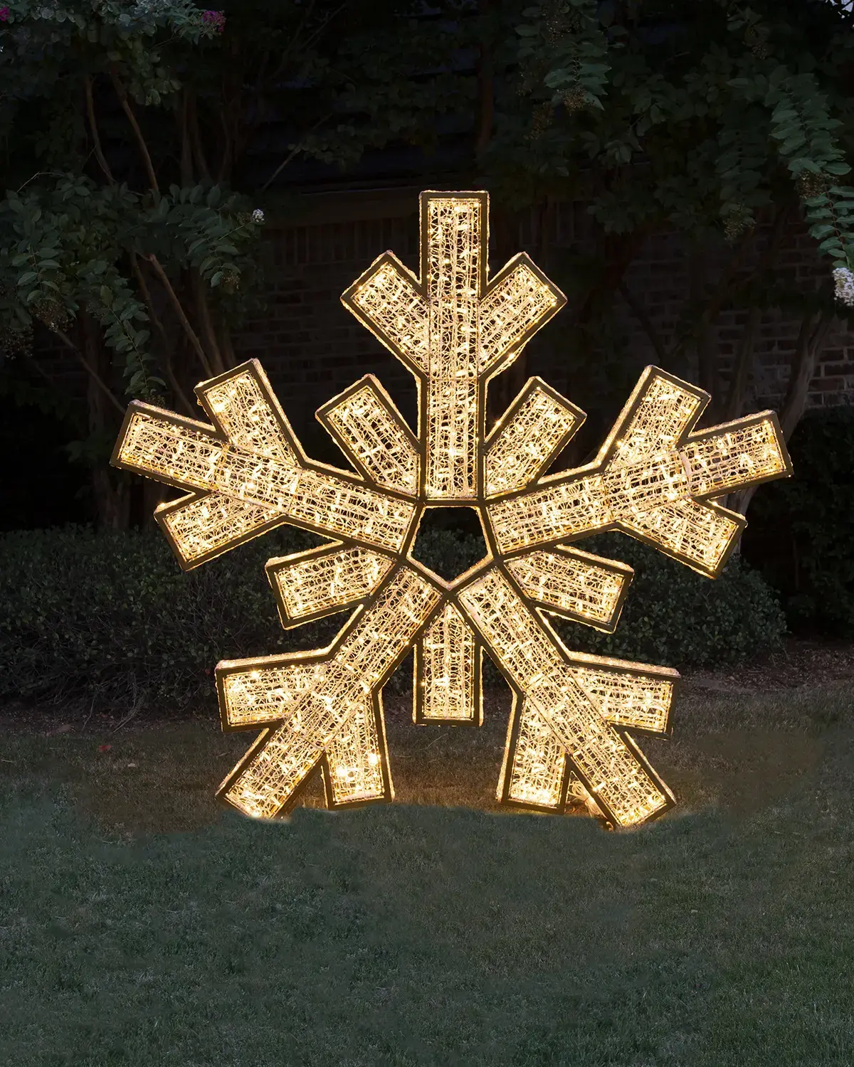 Barcana 79" Indoor/Outdoor LED Snowflake Decor
