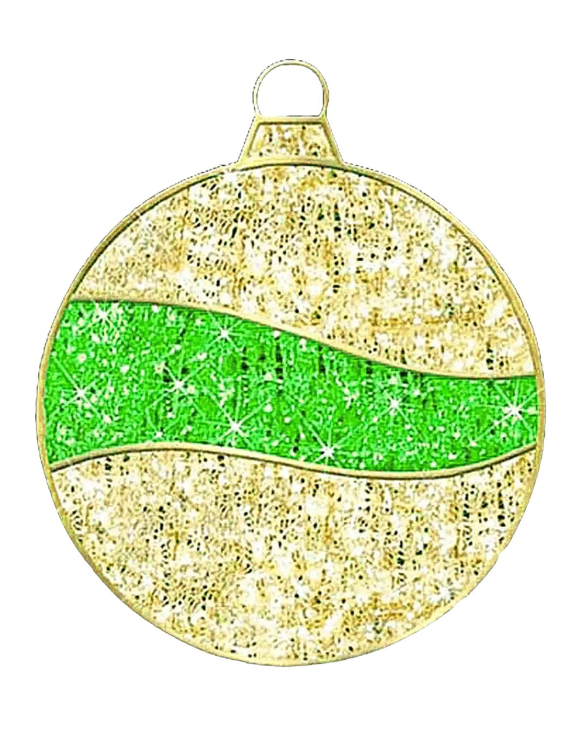Barcana 2D LED Lit Ornament Outdoor Decoration, 40"