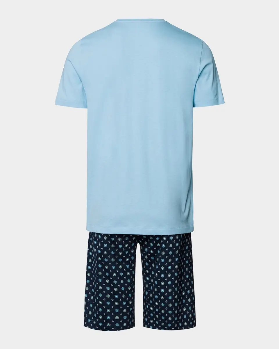 Hanro Men's Nightday Jersey Short Pajama Set | Thumbnail 3 Hanro Men's Nightday Jersey Short Pajama Set | Thumbnail 3