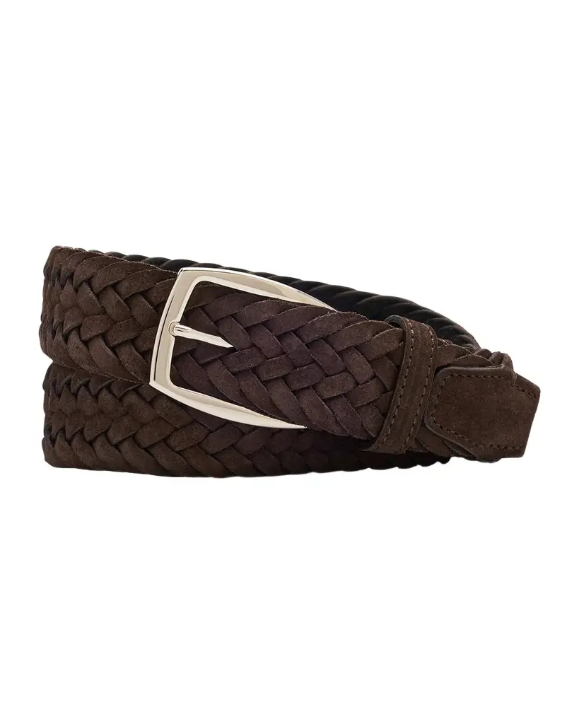 Men's Woven Leather Belt Men's Woven Leather Belt