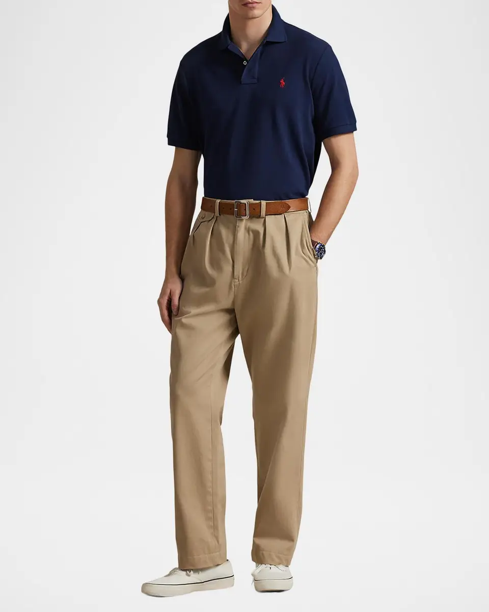 Polo Ralph Lauren Men's Classic Fit Mesh Polo Shirt | Thumbnail 2 Polo Ralph Lauren Men's Classic Fit Mesh Polo Shirt | Thumbnail 2
