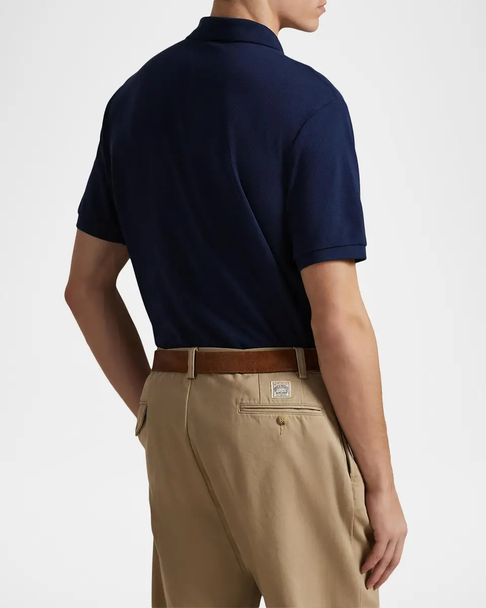 Polo Ralph Lauren Men's Classic Fit Mesh Polo Shirt | Thumbnail 3 Polo Ralph Lauren Men's Classic Fit Mesh Polo Shirt | Thumbnail 3