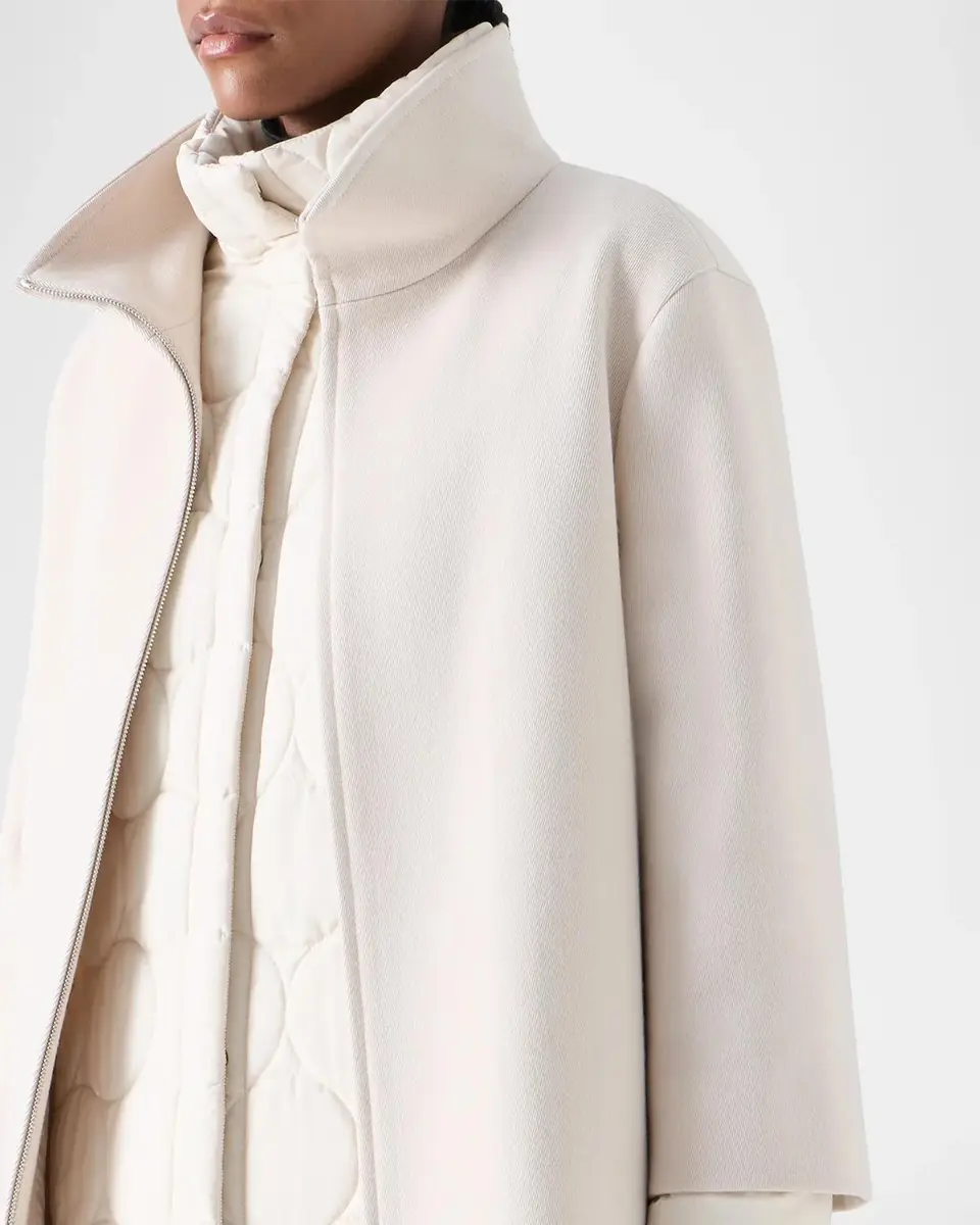 Akris punto Felted Wool Car Coat | Thumbnail 5 Akris punto Felted Wool Car Coat | Thumbnail 5
