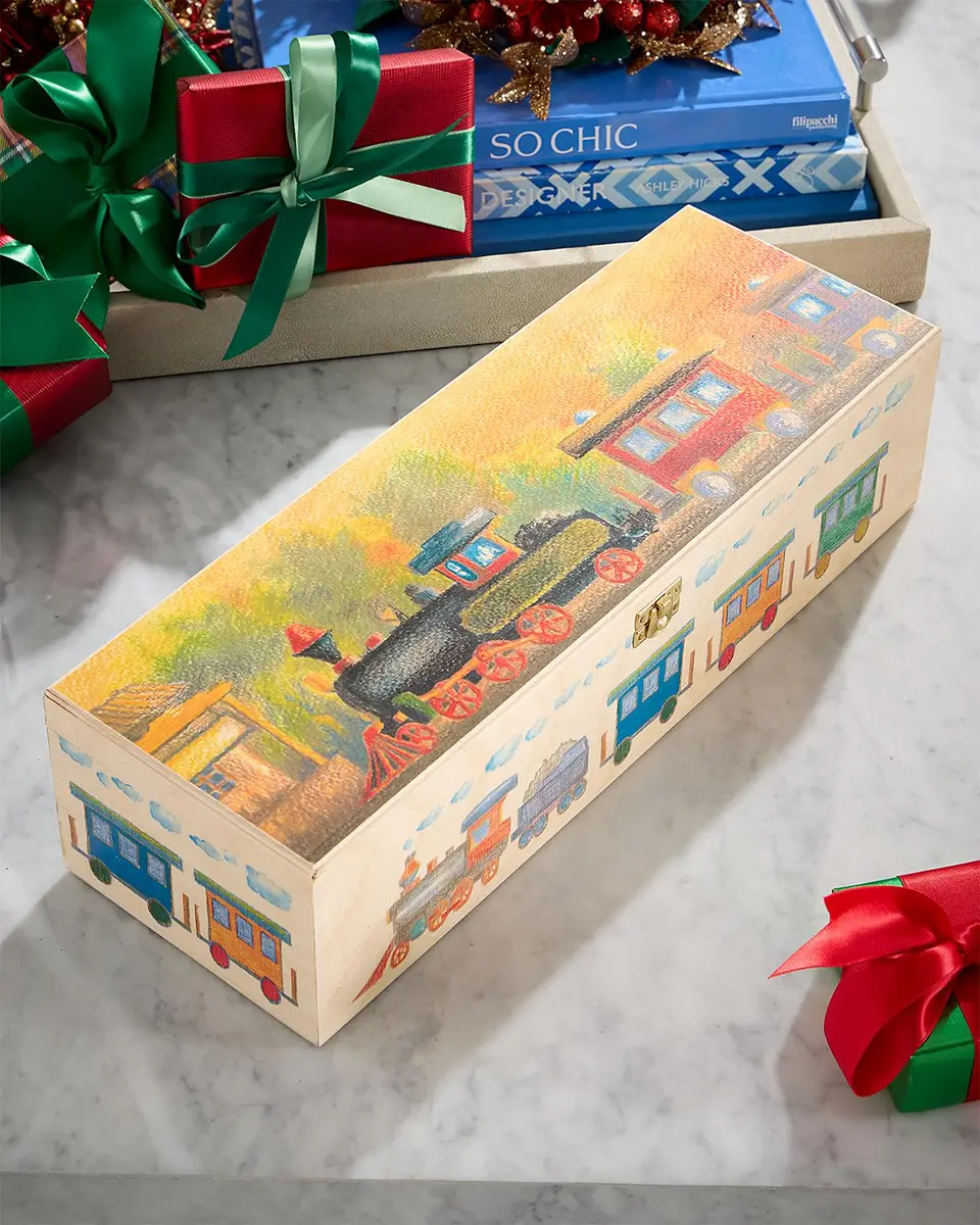 Komozja Christmas Train 3-Piece Christmas Ornament Set | Thumbnail 3