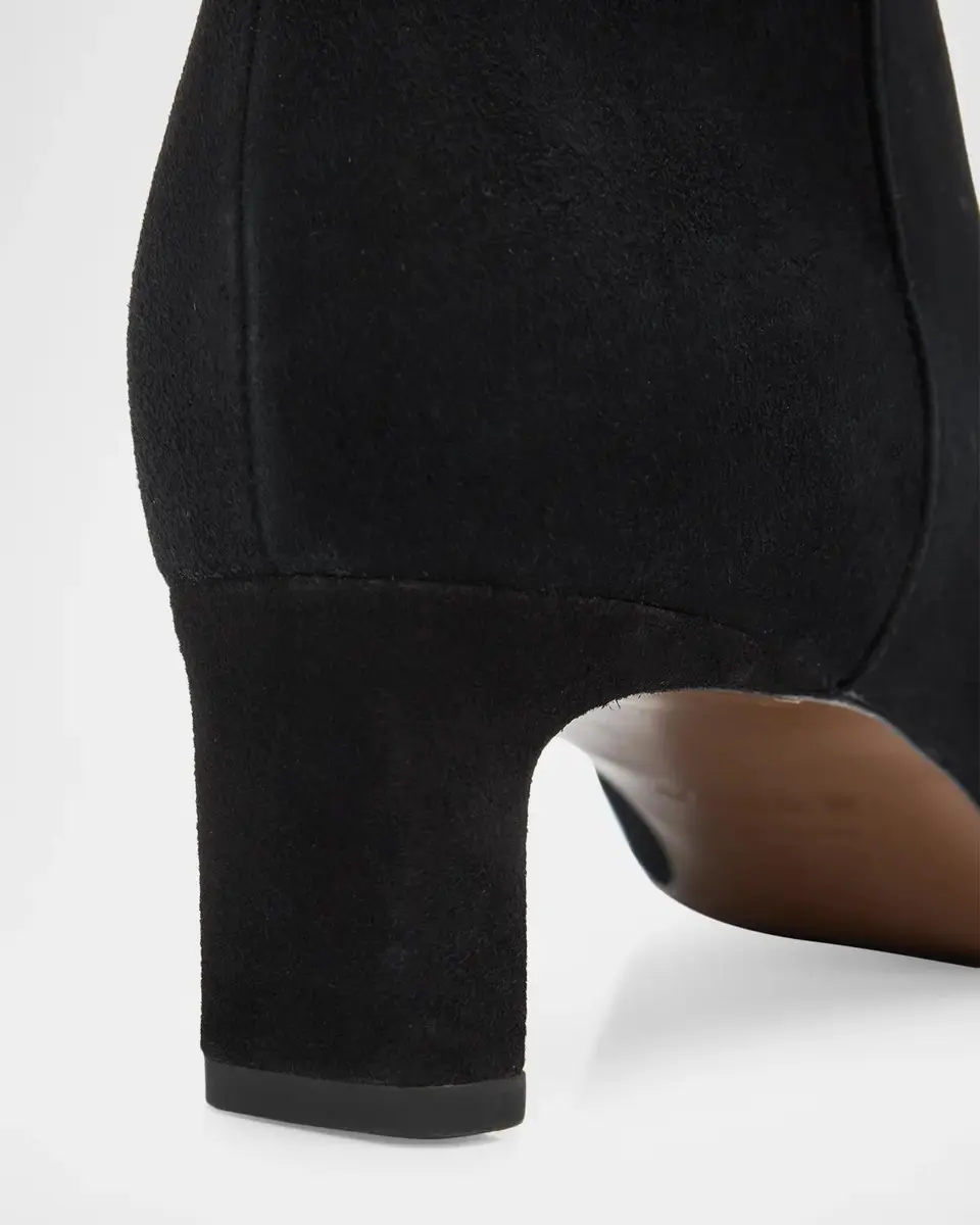 Vince Lilith 45MM Suede Ankle Boots | Thumbnail 5 Vince Lilith 45MM Suede Ankle Boots | Thumbnail 5