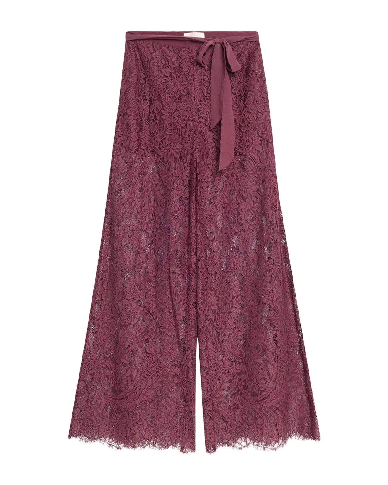 LoveShackFancy Riana Floral Lace Pants
