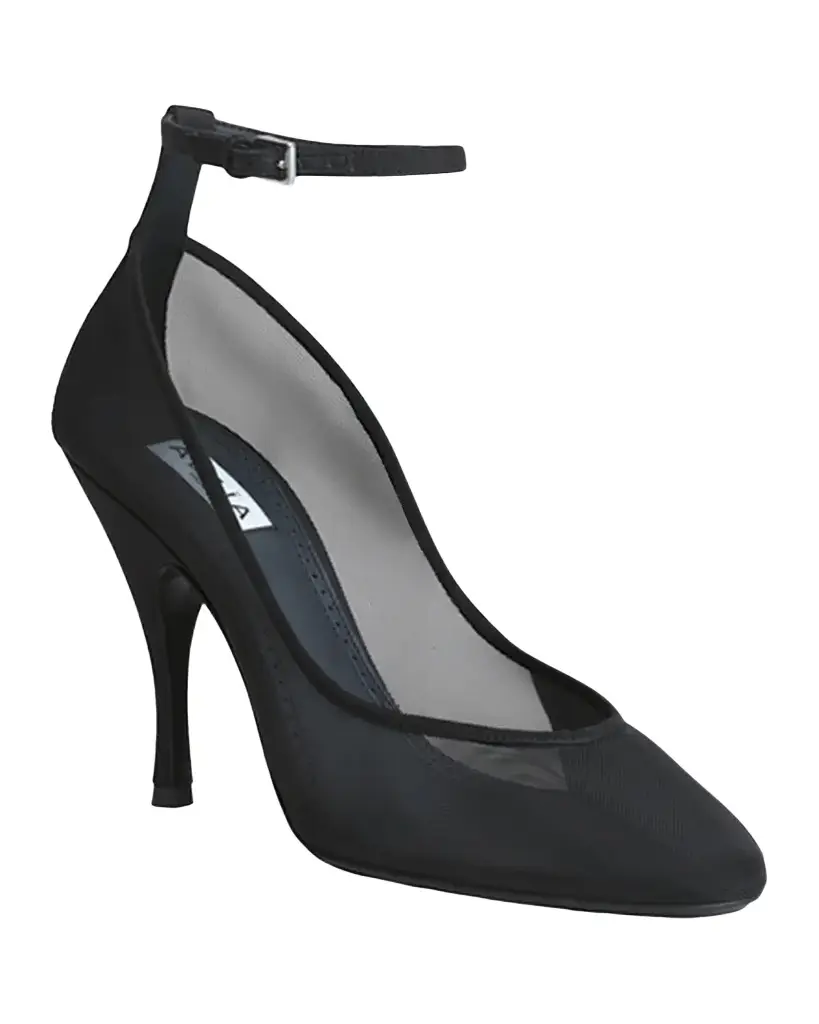 Alaïa 100mm Mesh Ankle-Strap Pumps