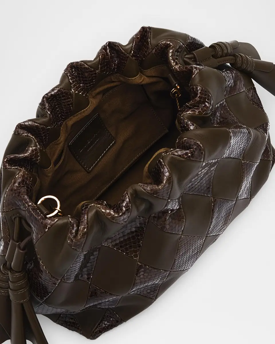 Zimmermann Cloud 91 Medium Snakeskin-Embossed Clutch | Thumbnail 4 Zimmermann Cloud 91 Medium Snakeskin-Embossed Clutch | Thumbnail 4