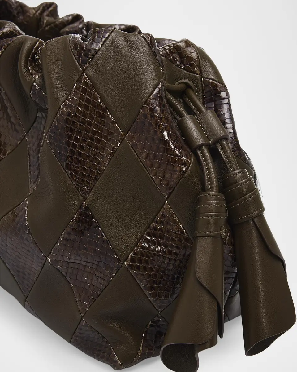 Zimmermann Cloud 91 Medium Snakeskin-Embossed Clutch | Thumbnail 6 Zimmermann Cloud 91 Medium Snakeskin-Embossed Clutch | Thumbnail 6