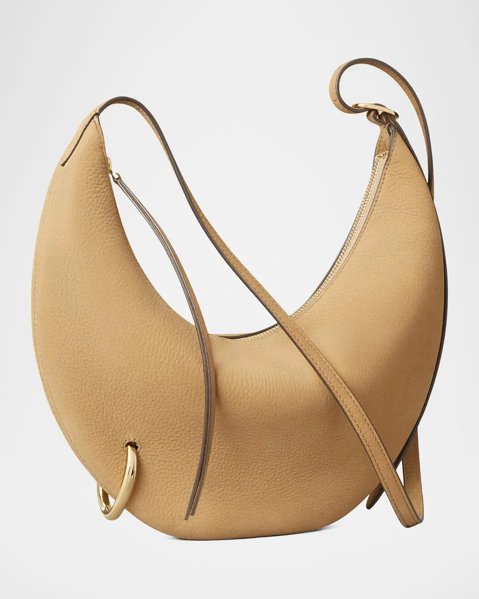 Tory Burch Pierced Nubuck Leather Crossbody Bag | Thumbnail 2 Tory Burch Pierced Nubuck Leather Crossbody Bag | Thumbnail 2