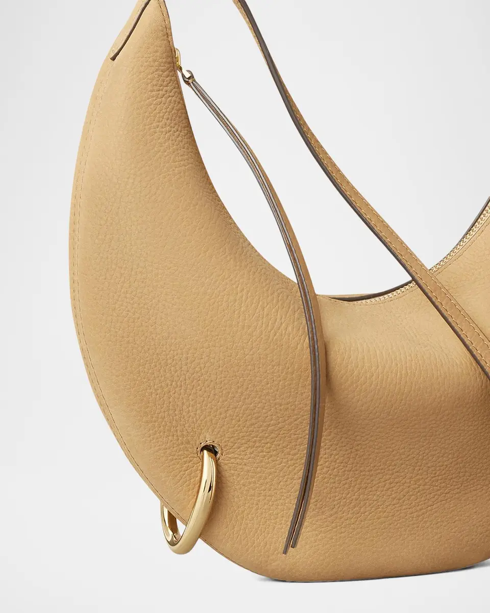 Tory Burch Pierced Nubuck Leather Crossbody Bag | Thumbnail 4 Tory Burch Pierced Nubuck Leather Crossbody Bag | Thumbnail 4