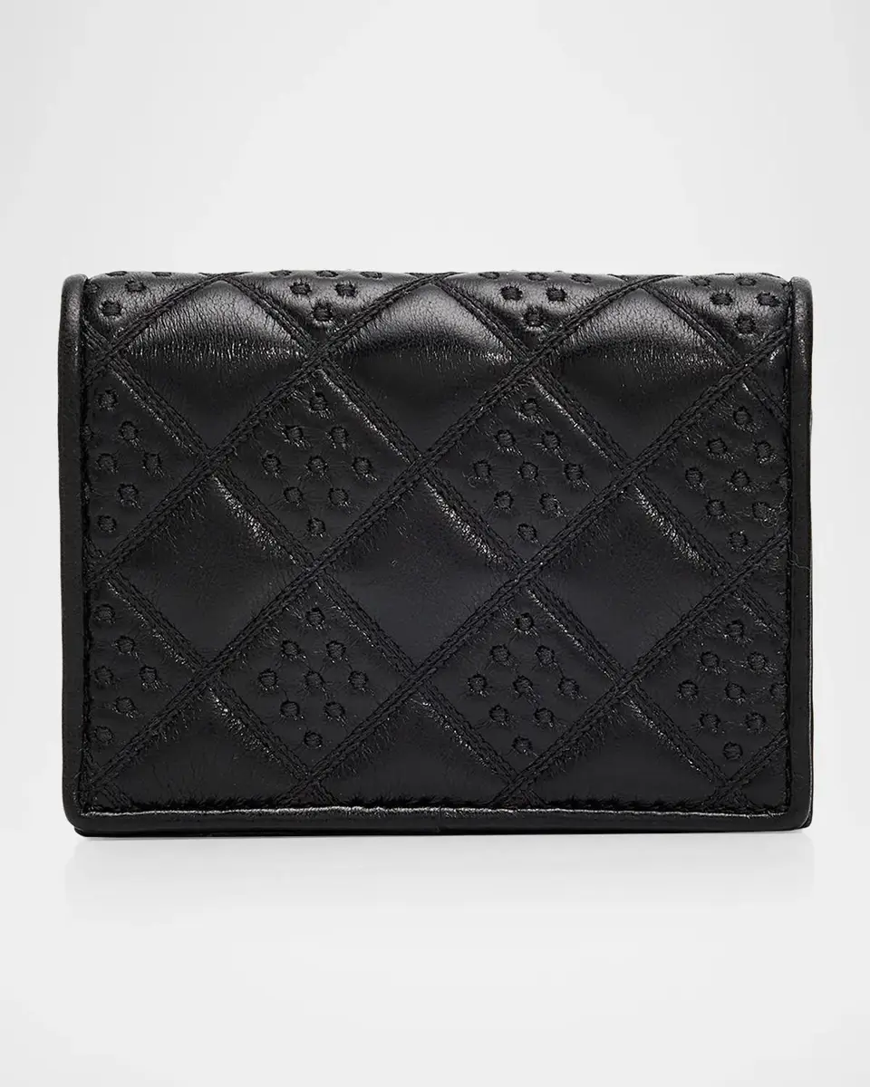 Valentino Garavani Flutterby Quilted VLogo Leather Wallet | Thumbnail 3 Valentino Garavani Flutterby Quilted VLogo Leather Wallet | Thumbnail 3