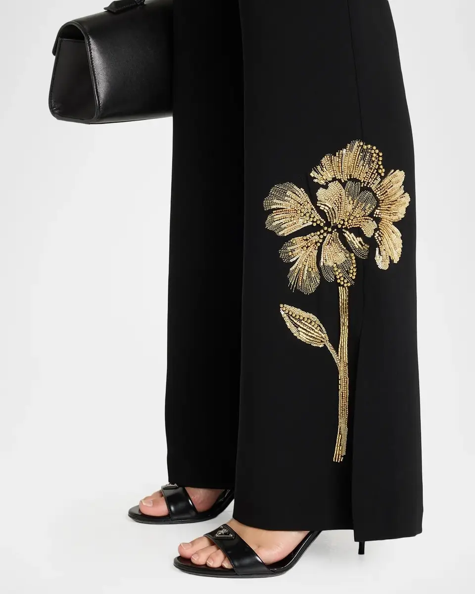 Cinq à Sept Gilded Peony Jax Pants | Thumbnail 5 Cinq à Sept Gilded Peony Jax Pants | Thumbnail 5