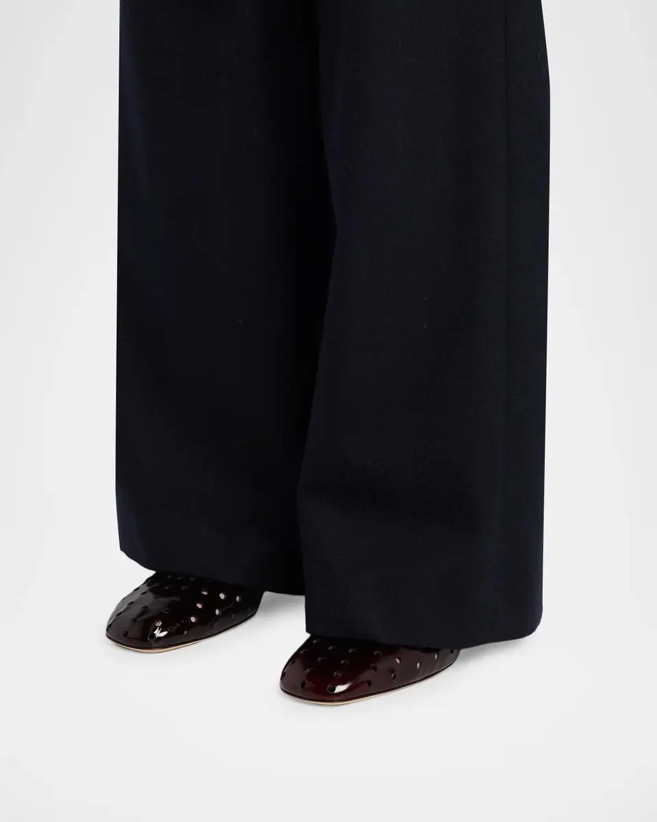 Dries Van Noten 65MM Eyelet Leather Slingback Pumps | Thumbnail 2 Dries Van Noten 65MM Eyelet Leather Slingback Pumps | Thumbnail 2
