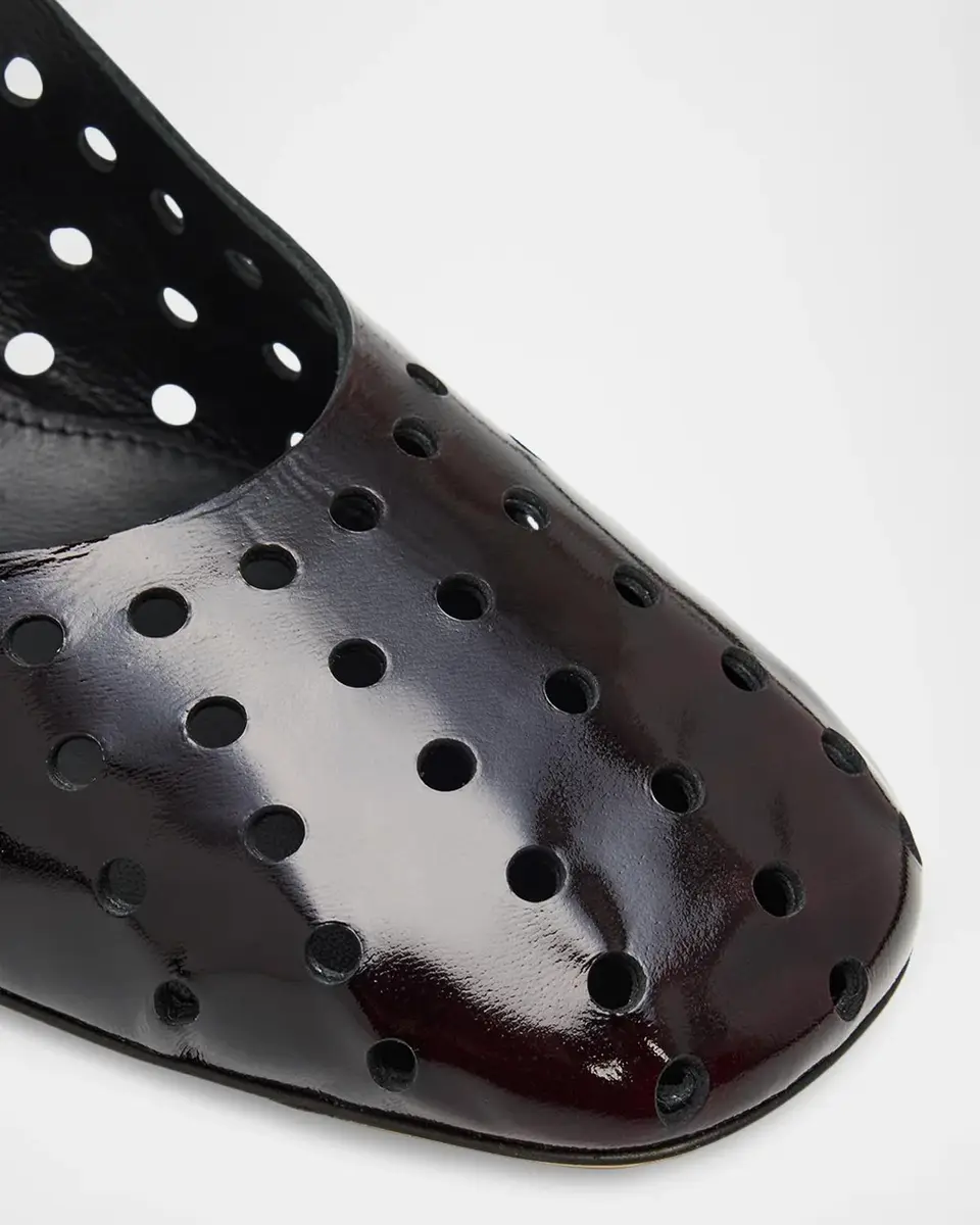 Dries Van Noten 65MM Eyelet Leather Slingback Pumps | Thumbnail 6 Dries Van Noten 65MM Eyelet Leather Slingback Pumps | Thumbnail 6